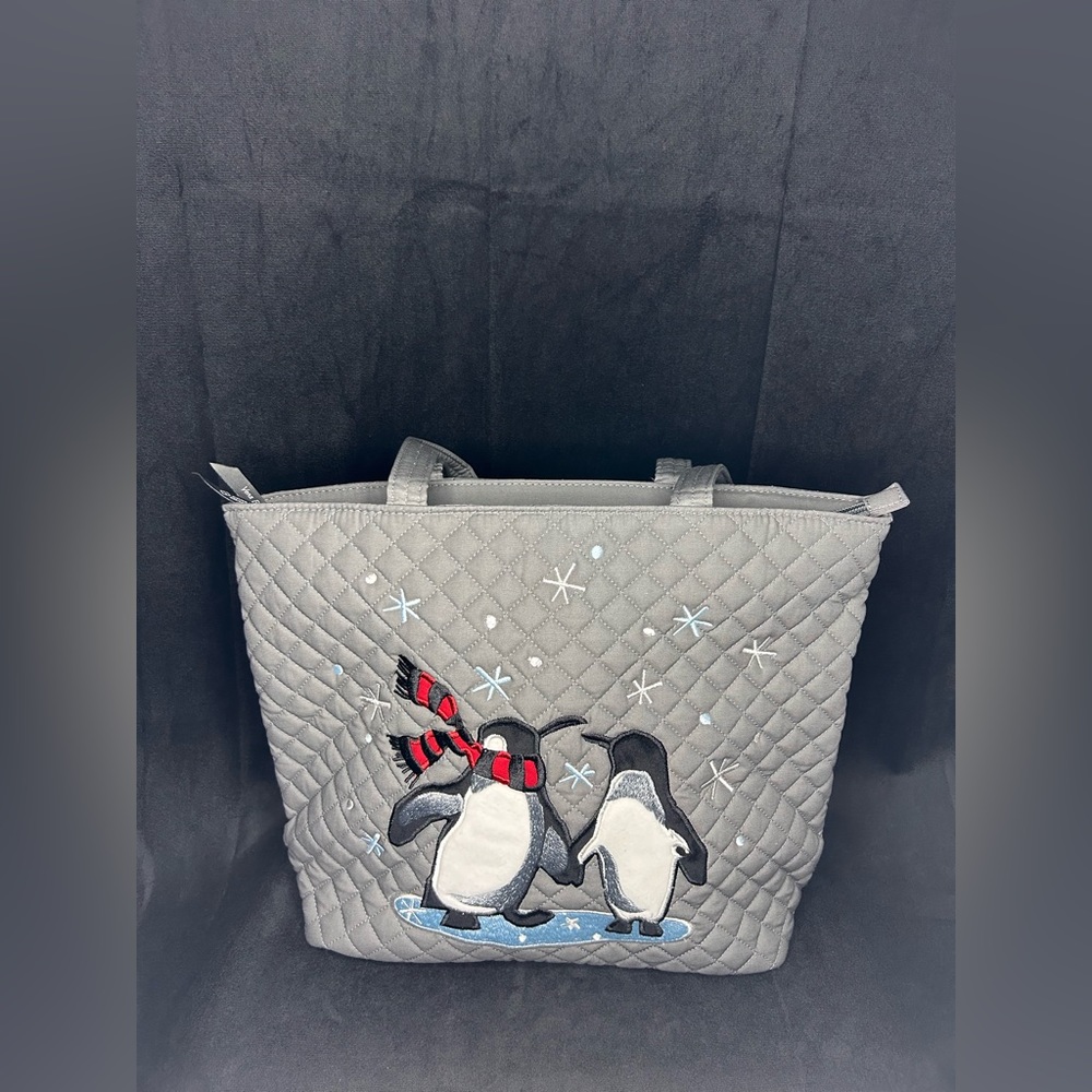 Vera Bradley Small Penguin Tote Bag